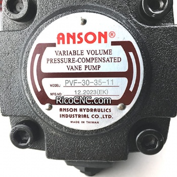 ANSON PVF-30-35-11 Hydraulic Vane Pump Variable Displacement