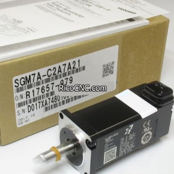 Servomotor SGM7A-C2A7A21 Yaskawa Servomotores rotativos de CA de alta velocidad