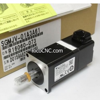 Servomotores sin escobillas rotativos CNC industriales servomotor de CA SGMJV-01A3A61 Yaskawa