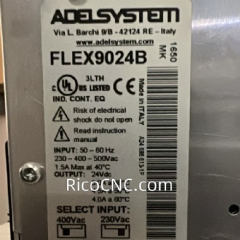 FLEX9024B ADELSYSTEM Power Supply Din Rail 120W 24V Input 380 VAC