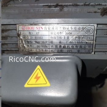 Motor reductor HSS02 200W GV-18 1/10