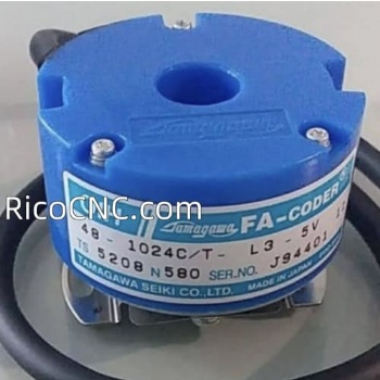 Codificador rotatorio Tamagawa TS5208N580 48-1024C/T-L3-5V