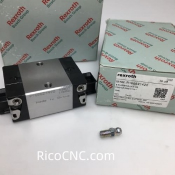R166621420 Bosch Rexroth Ball Runner Block Carbon Steel KWD-025-SKS-C1-N-1 Guide Block