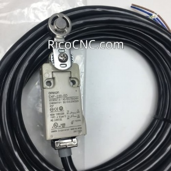 D4F-220-5D Omron Pequeño interruptor de límite de seguridad con palanca de rodillo