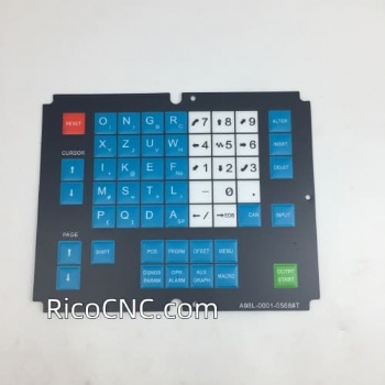 A98L-0001-0568-T Fanuc Membrane Keysheet Keypad