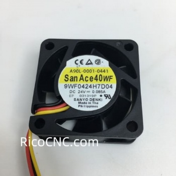 Ventilador de refrigeración de flujo axial SanAce40WF 9WF0424H7D04 A90L-0001-0441